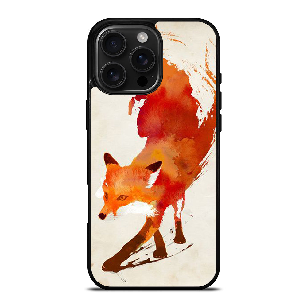FOX VULPES PAINT iPhone Case Cover