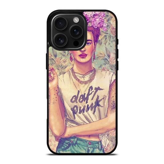 FRIDA KAHLO FLORAL iPhone Case Cover