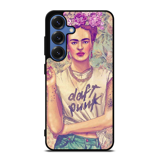 FRIDA KAHLO FLORAL Samsung Galaxy Case Cover