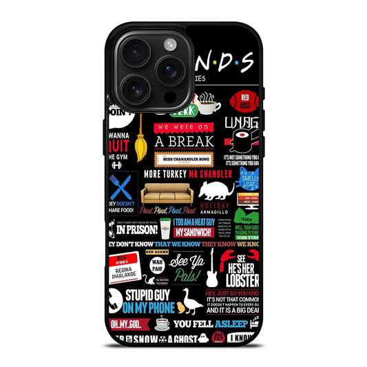 FRIENDS CENTRAL PERK QUOTE iPhone Case Cover