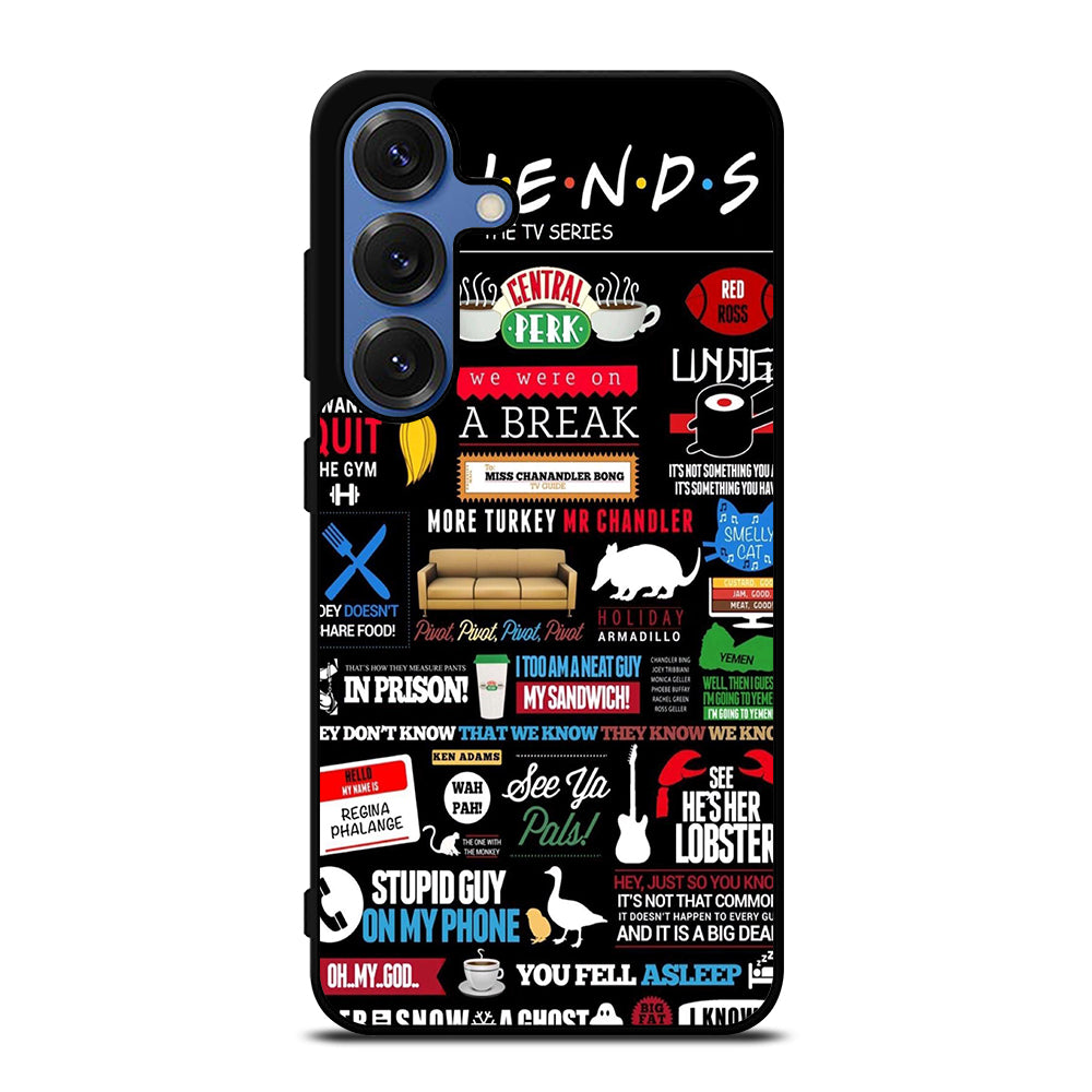 FRIENDS CENTRAL PERK QUOTE Samsung Galaxy Case Cover