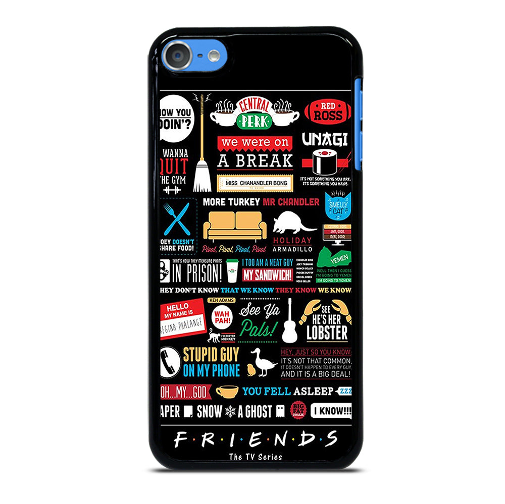 FRIENDS TV SERIES COLLAGE iPod Touch Case Cover