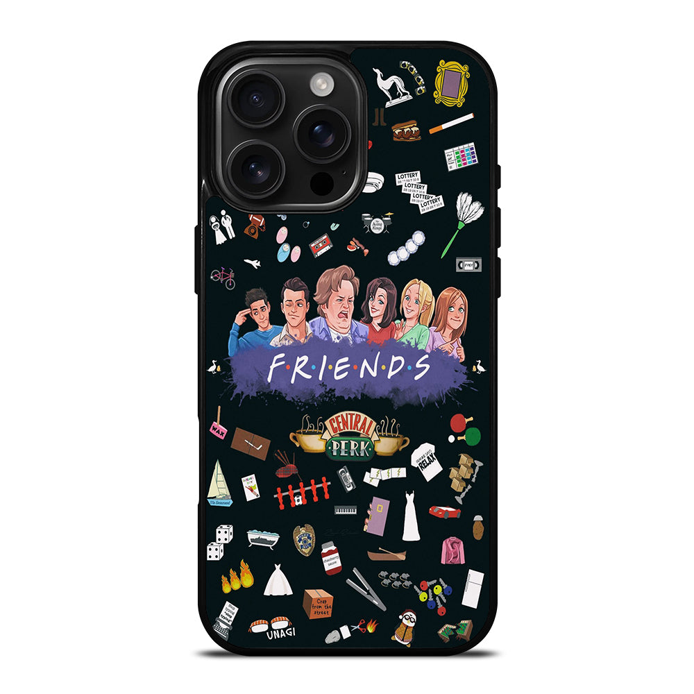 FRIENDS TV SERIES PATTERN LOGO iPhone Case Cover