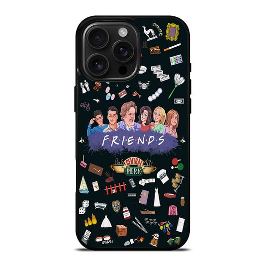 FRIENDS TV SERIES PATTERN LOGO iPhone Case Cover