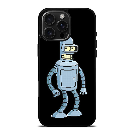 FUTURAMA BENDER 8BIT iPhone Case Cover