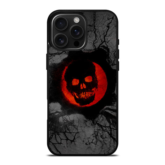 GEARS OF WAR SKULL LOGO iPhone Case Cover