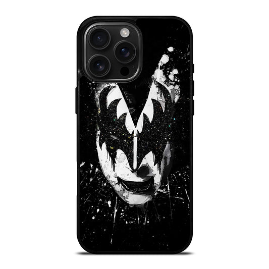 GENE SIMMONS ART KISS BAND iPhone Case Cover