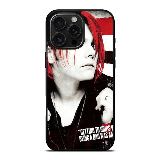 GERARD WAY MCR FACE iPhone Case Cover