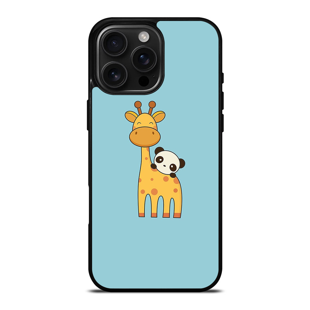 GIRAFFE AND PANDA iPhone Case Cover