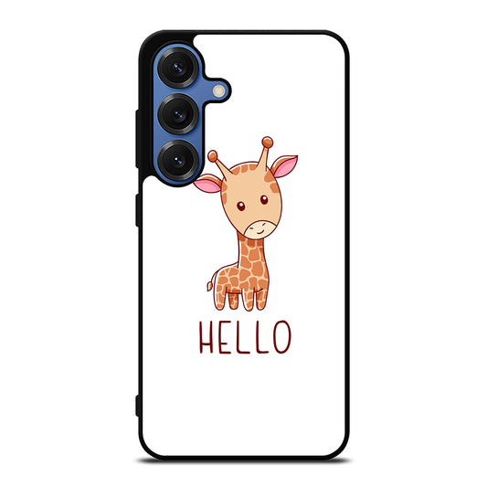 GIRAFFE HELLO Samsung Galaxy Case Cover