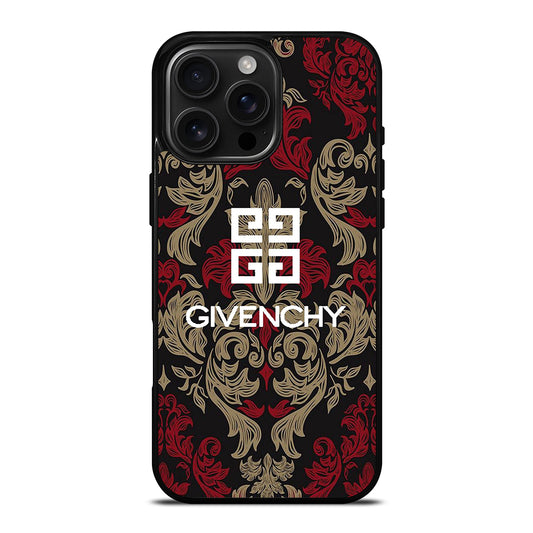 GIVENCHY PARIS LOGO PATTERN iPhone Case Cover