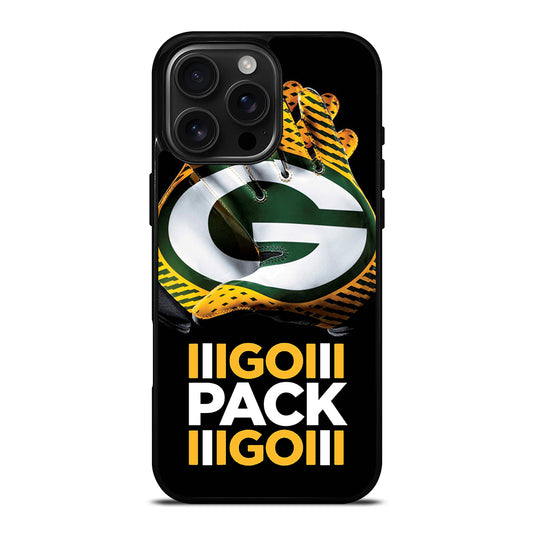 GREEN BAY PACKERS GO PACK GO LOGO 1 iPhone Case Cover