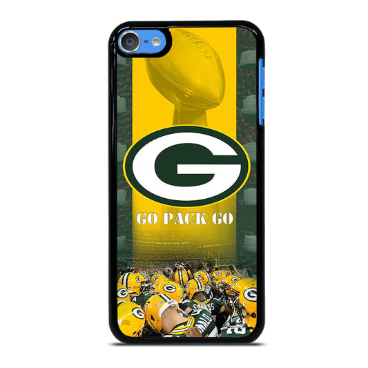 GREEN BAY PACKERS GO PACK GO LOGO 2 iPod Touch Case Cover