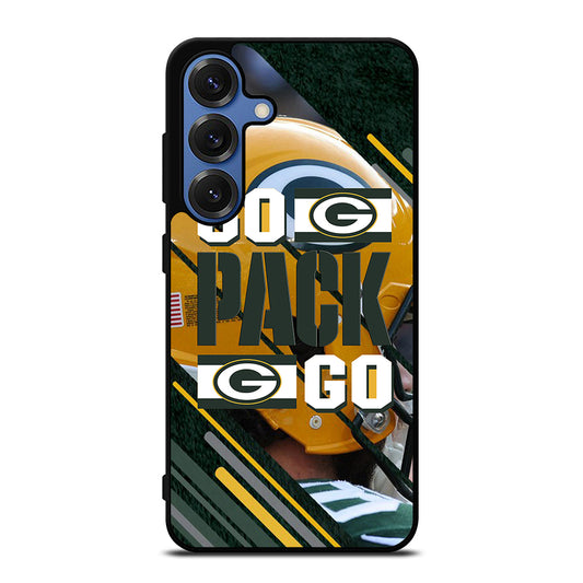 GREEN BAY PACKERS GO PACK GO Samsung Galaxy Case Cover