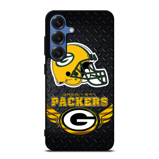 GREEN BAY PACKERS METAL LOGO Samsung Galaxy Case Cover