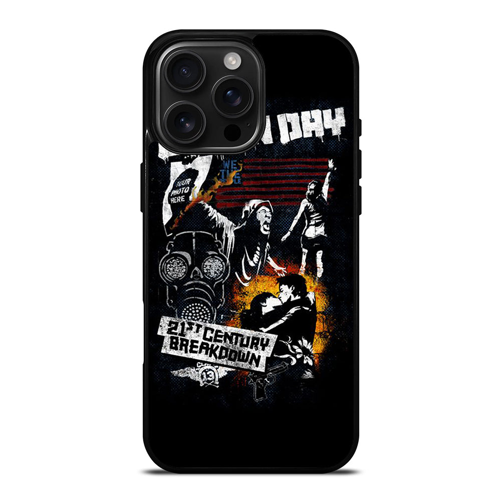 GREEN DAY BAND BREAKDOWN iPhone Case Cover