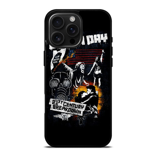 GREEN DAY BAND BREAKDOWN iPhone Case Cover