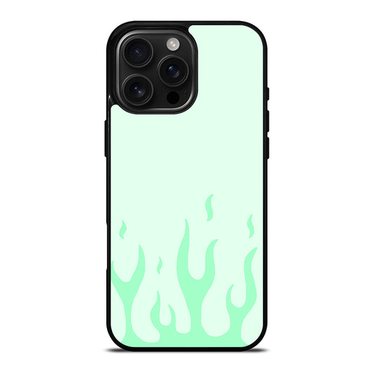 GREEN FLAME iPhone Case Cover
