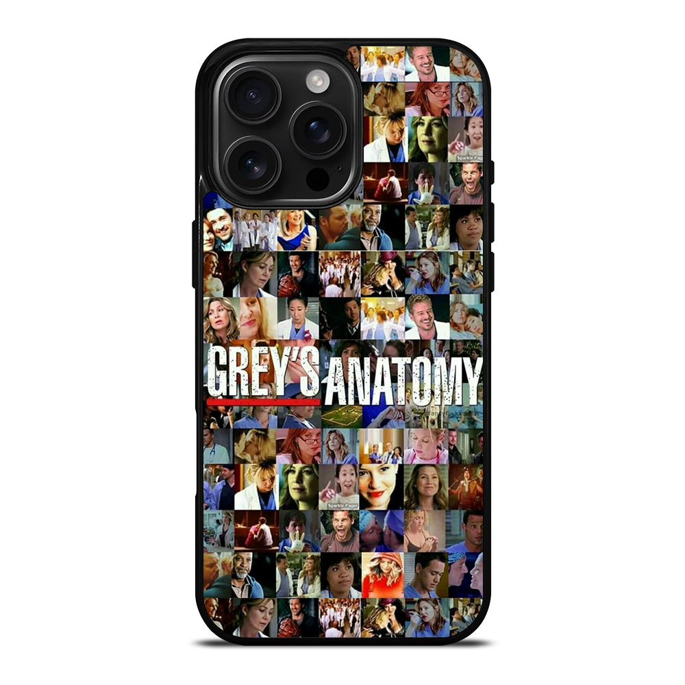 GREY'S ANATOMY COLLAGE iPhone Case Cover