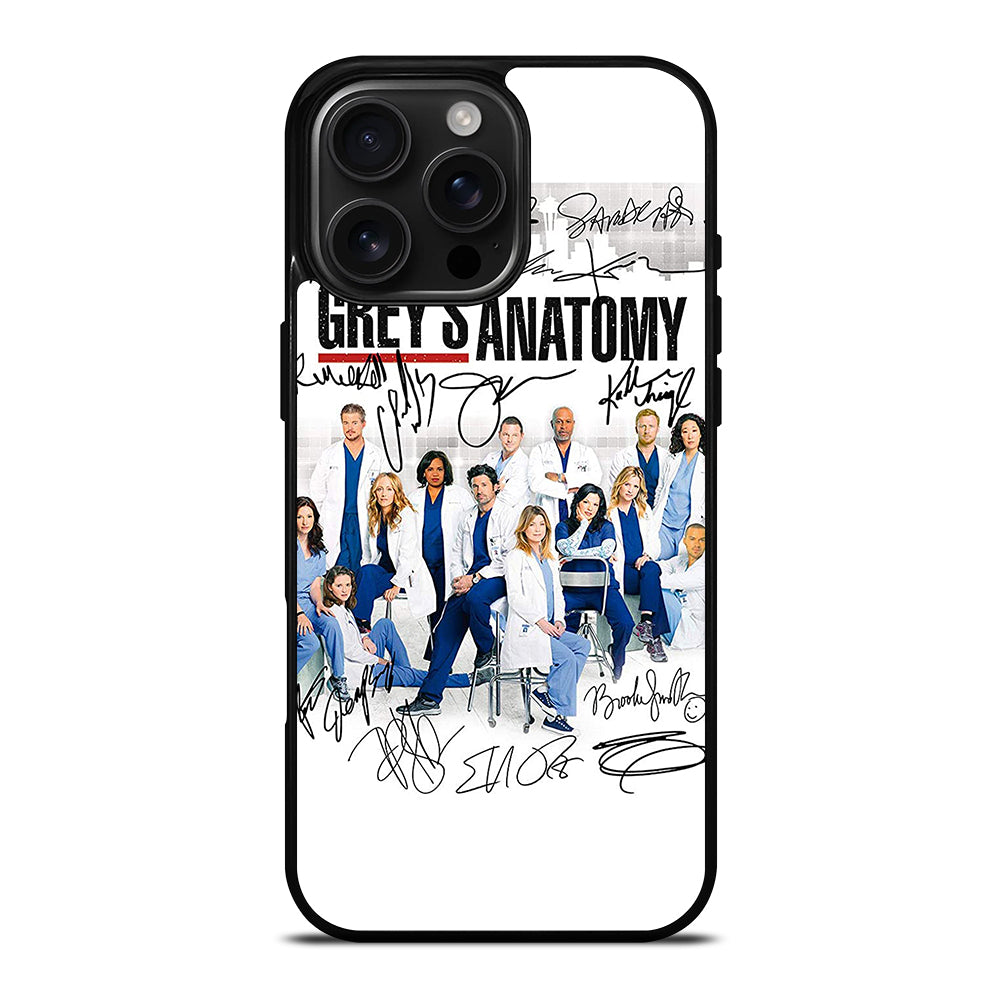 GREY'S ANATOMY SIGNATURE iPhone Case Cover