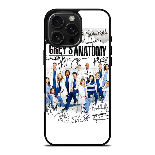 GREY'S ANATOMY SIGNATURE iPhone Case Cover