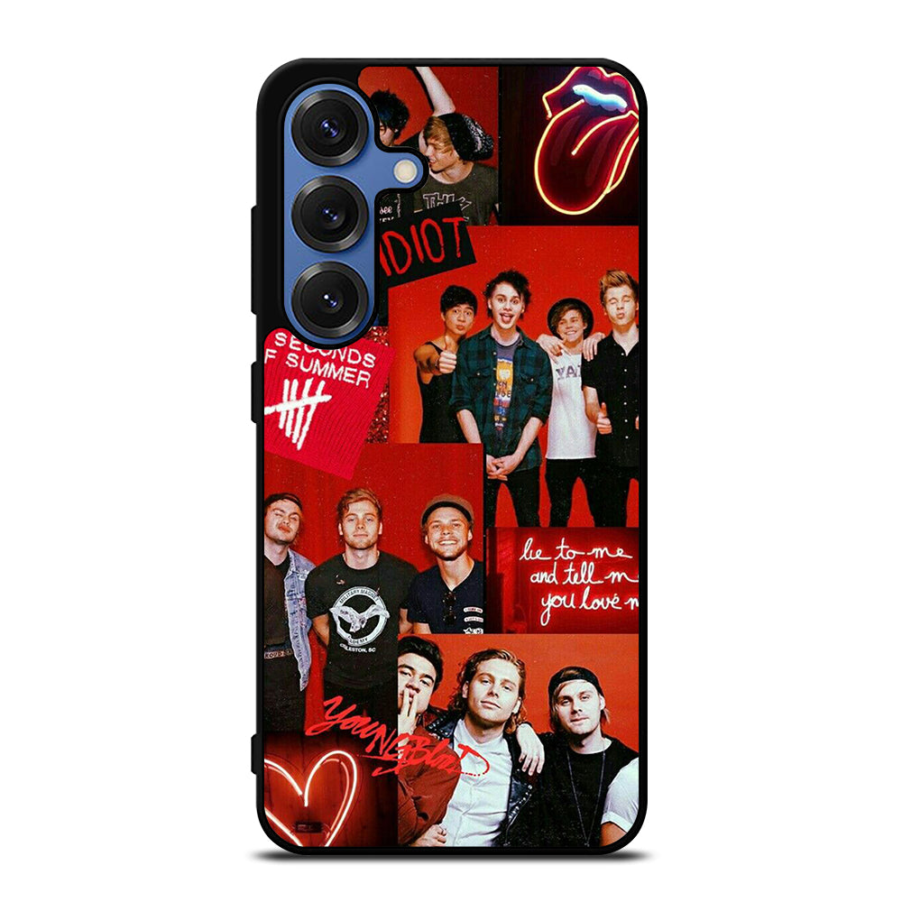 GROUP 5 SECONDS OF SUMMER COLLAGE Samsung Galaxy Case Cover
