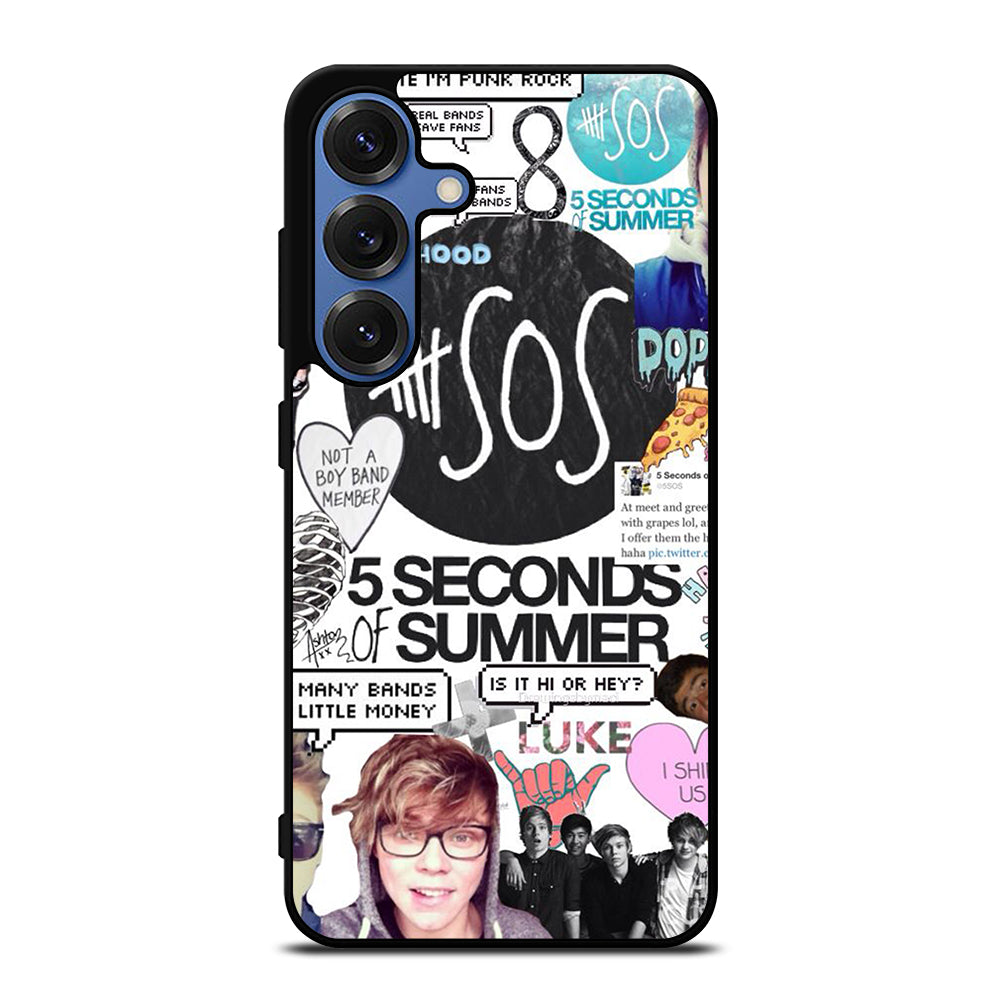 GROUP 5 SECONDS OF SUMMER SOS Samsung Galaxy Case Cover
