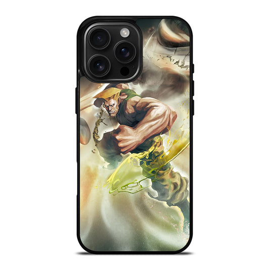 GUILE STREET FIGHTER iPhone Case Cover