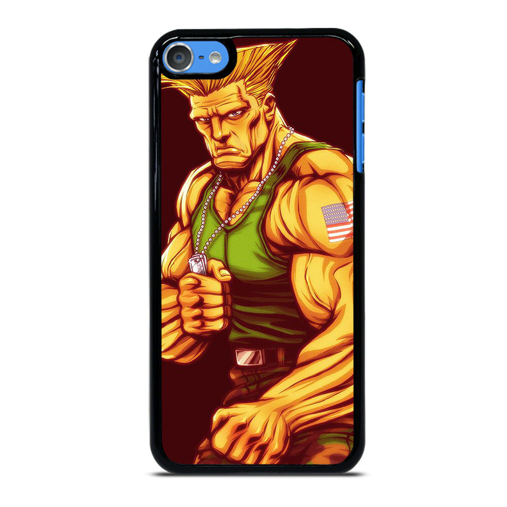 GUILE STREET FIGHTER CARTOON iPod Touch Case Cover