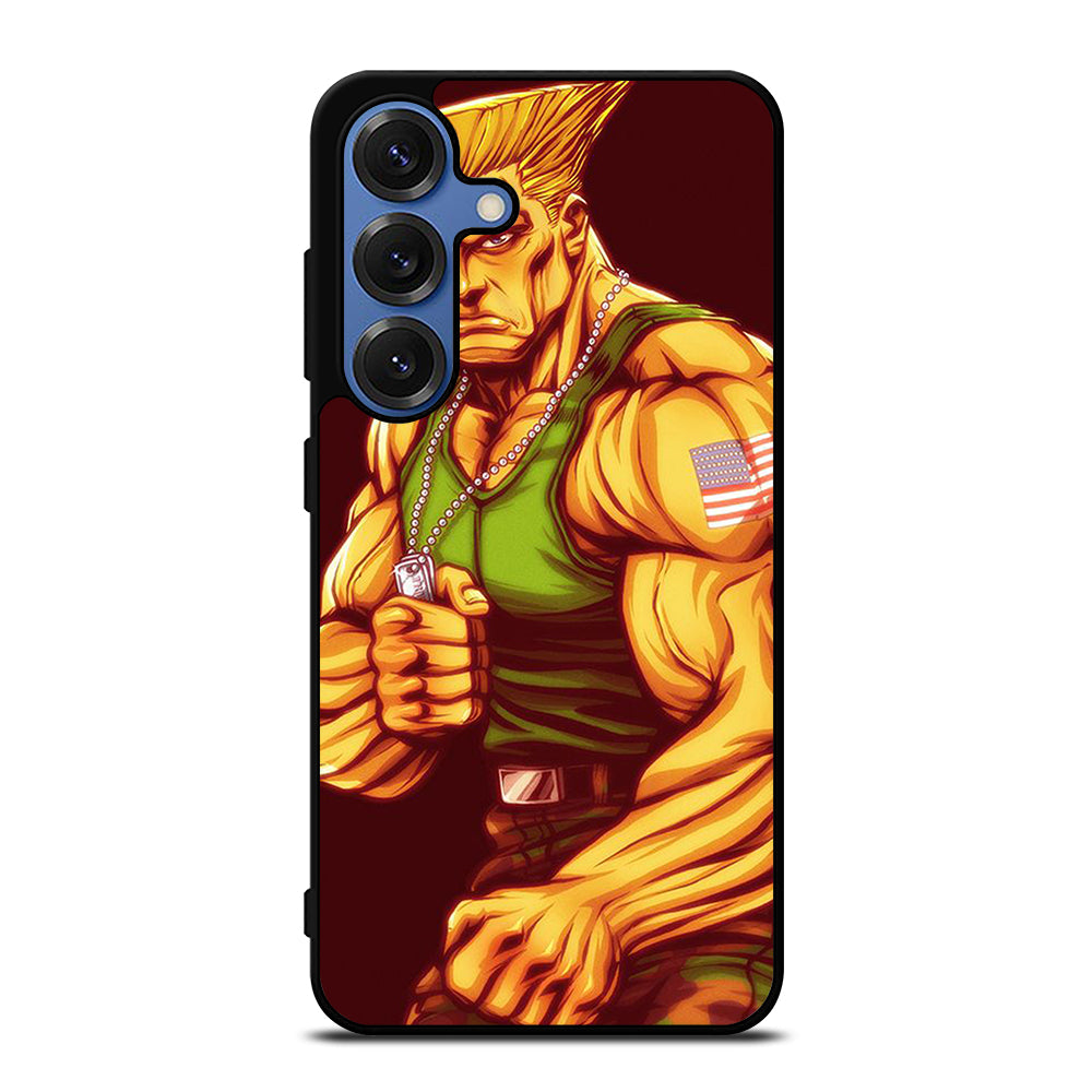 GUILE STREET FIGHTER CARTOON Samsung Galaxy Case Cover