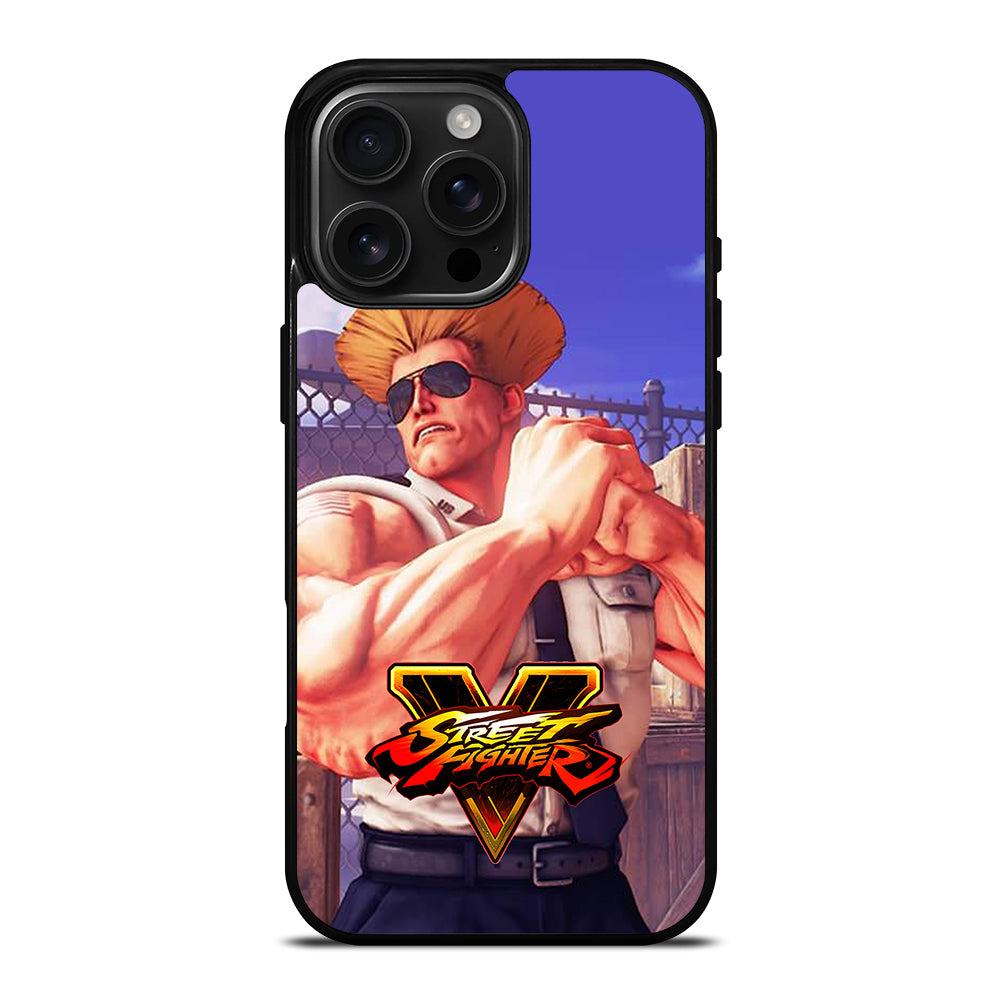 GUILE STREET FIGHTER GAME iPhone Case Cover