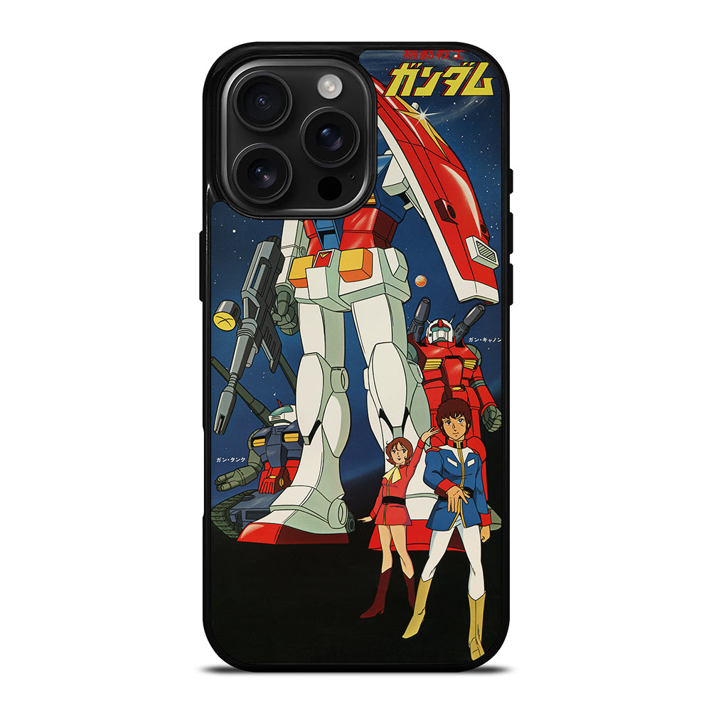 GUNDAM MOBILE SUIT POSTER iPhone Case Cover