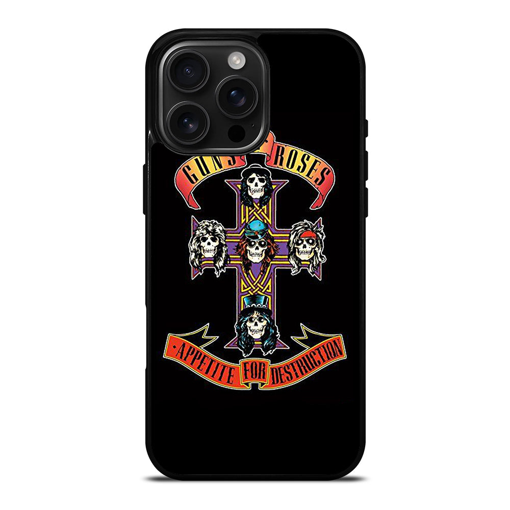 GUNS N' ROSES APPETITE LOGO iPhone Case Cover