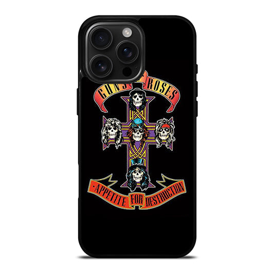GUNS N' ROSES APPETITE LOGO iPhone Case Cover