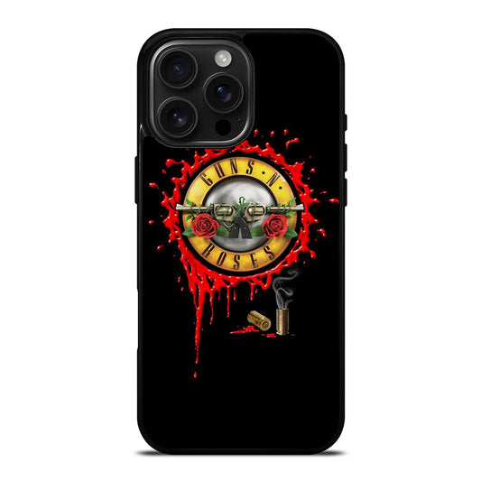 GUNS N ROSES BLACK LOGO iPhone Case Cover