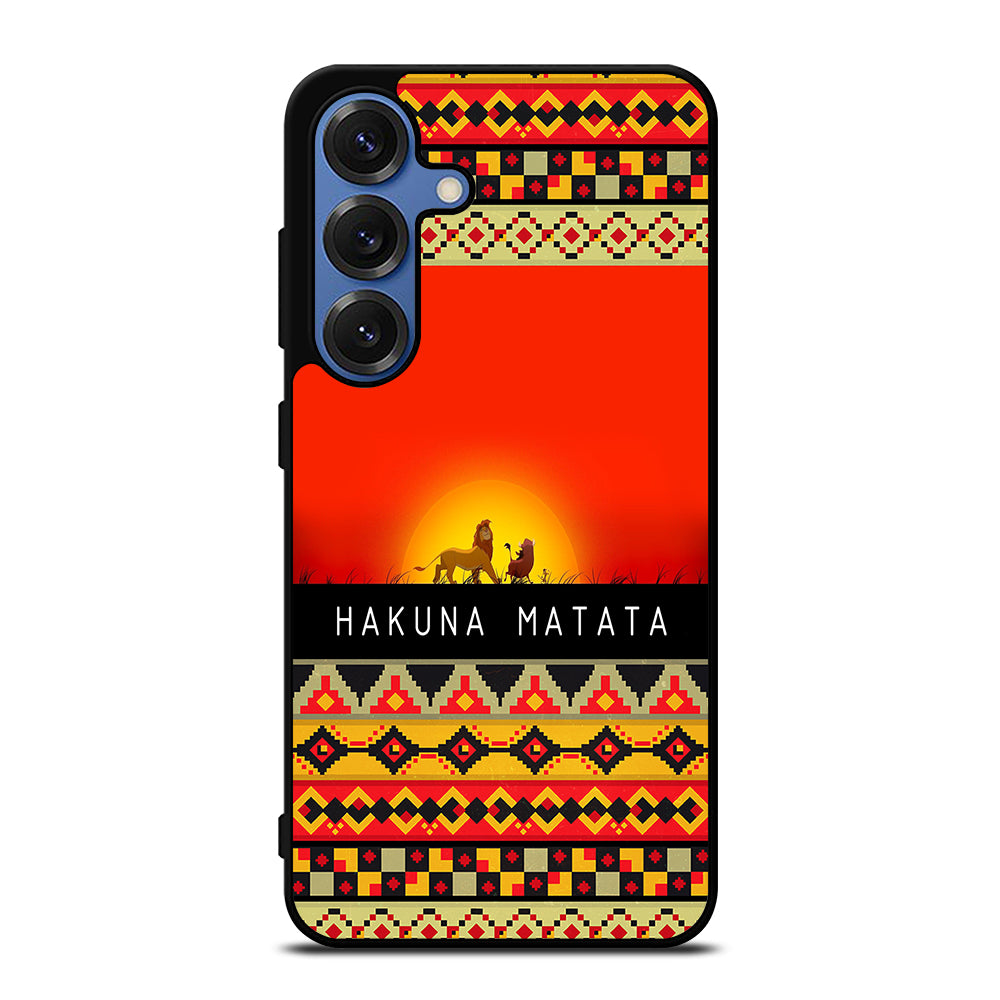HAKUNA MATATA LION KING AZTEC 1 Samsung Galaxy Case Cover