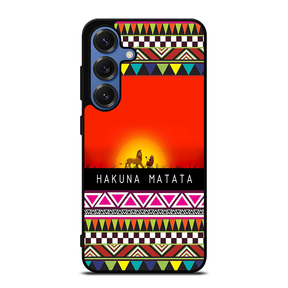 HAKUNA MATATA LION KING AZTEC 2 Samsung Galaxy Case Cover