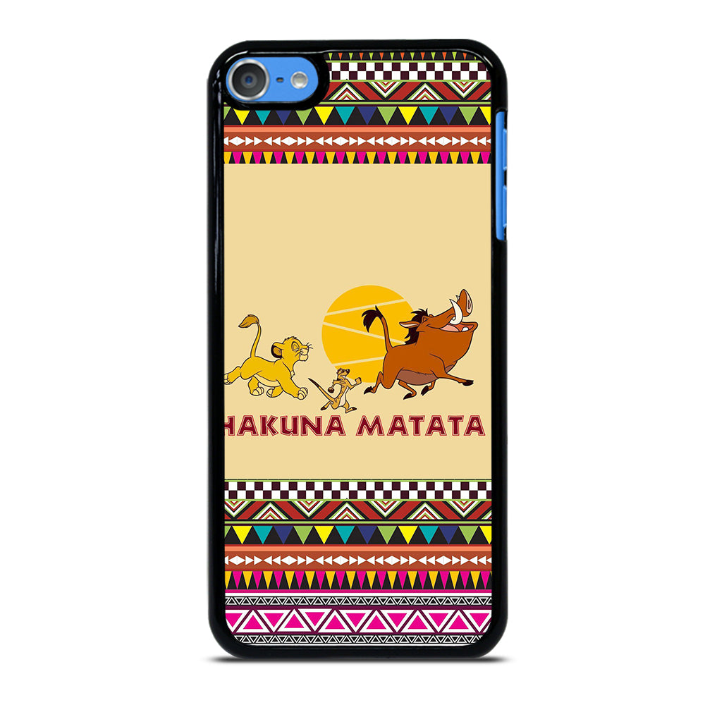 HAKUNA MATATA LION KING AZTEC PATTERN 2 iPod Touch Case Cover