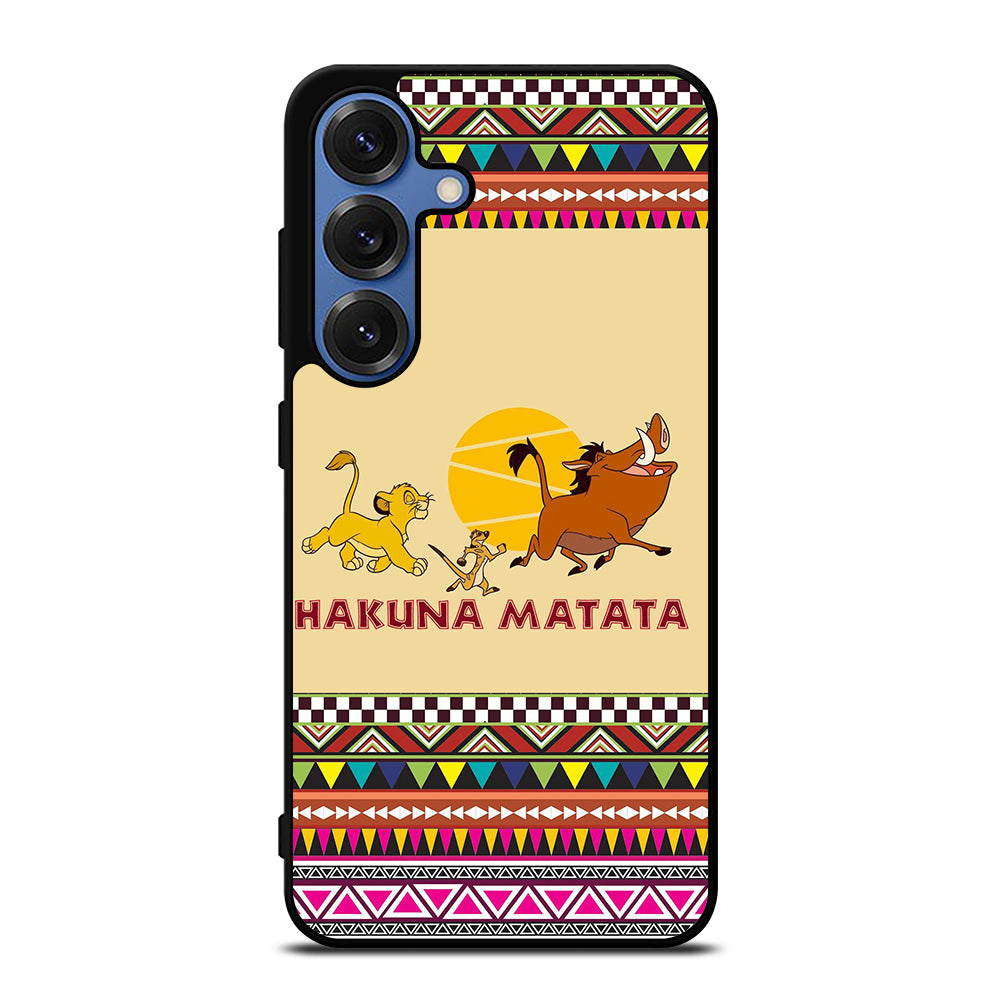 HAKUNA MATATA LION KING AZTEC PATTERN 2 Samsung Galaxy Case Cover