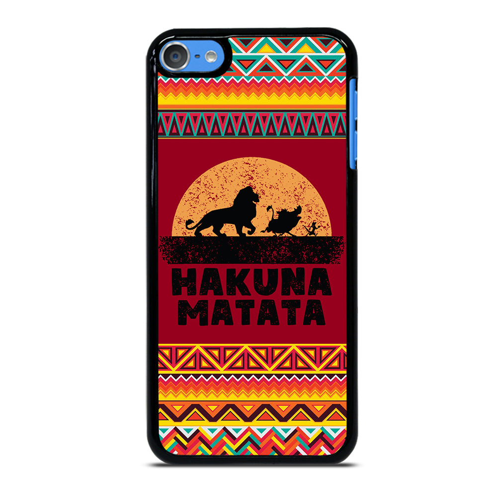 HAKUNA MATATA LION KING AZTEC PATTERN 3 iPod Touch Case Cover