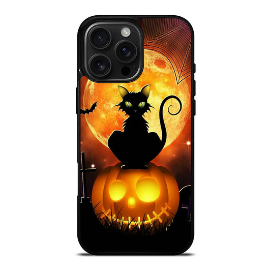 HALLOWEEN BLACK CAT iPhone Case Cover