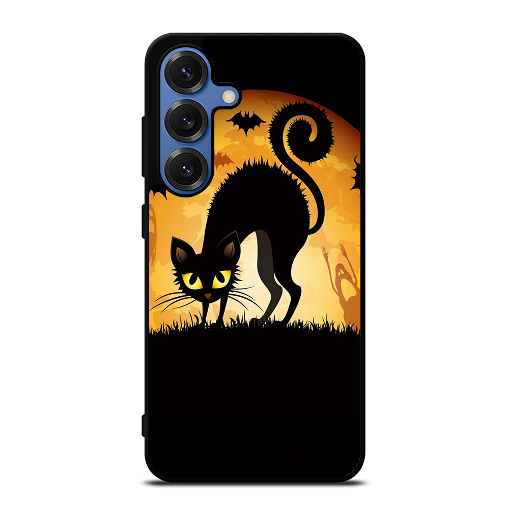 HALLOWEEN CAT Samsung Galaxy Case Cover
