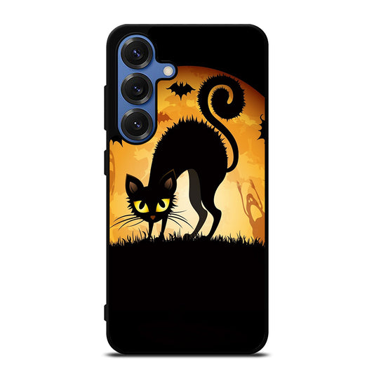 HALLOWEEN CAT Samsung Galaxy Case Cover