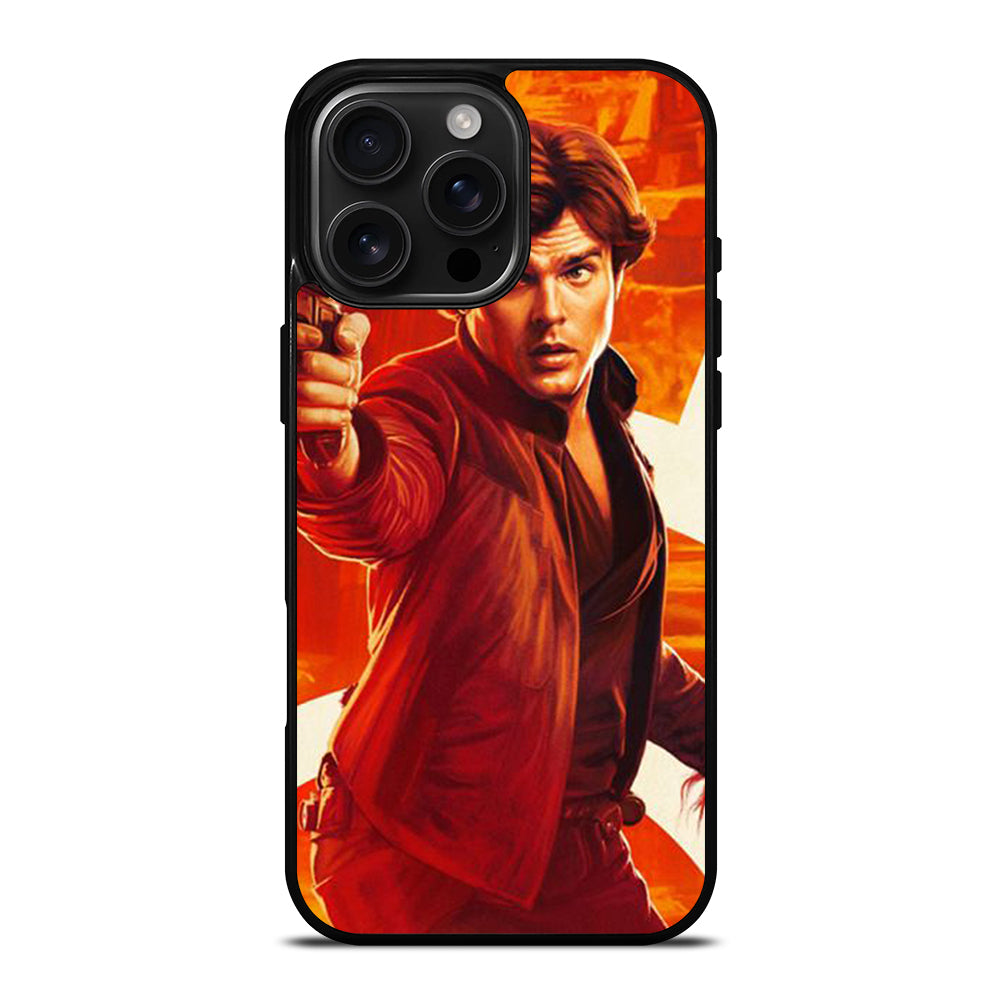 HANS SOLO STAR WARS POSTER iPhone Case Cover