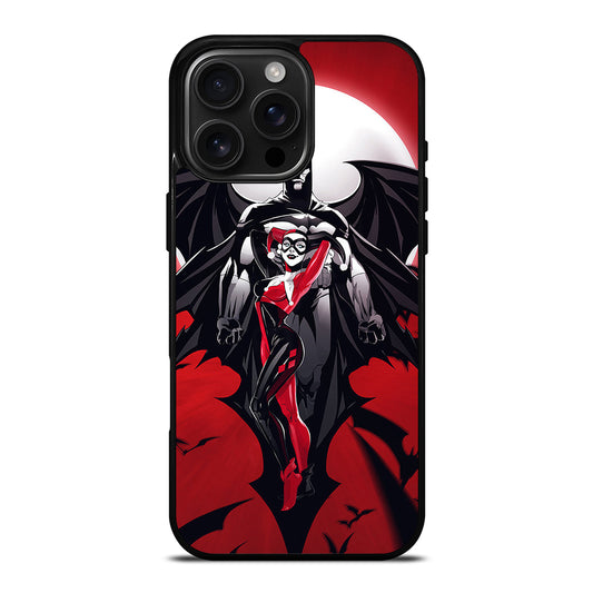 HARLEY QUINN AND BATMAN iPhone Case Cover