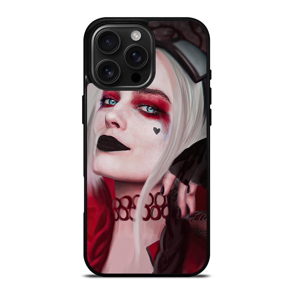 HARLEY QUINN FACE iPhone Case Cover