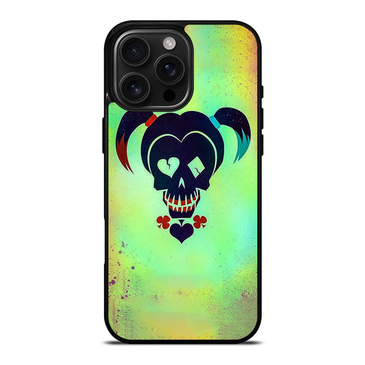 HARLEY QUINN SKULL iPhone Case Cover