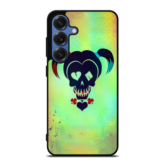 HARLEY QUINN SKULL Samsung Galaxy Case Cover