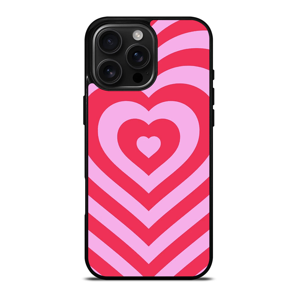 HEARTS PINK iPhone Case Cover