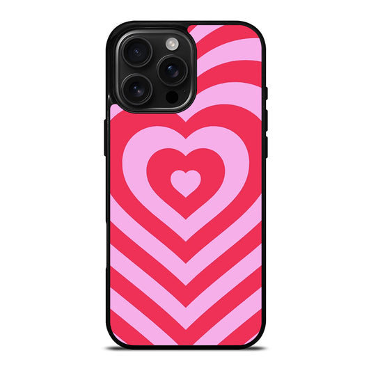 HEARTS PINK iPhone Case Cover